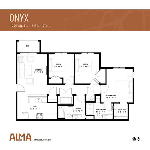 Floor plan Onyx