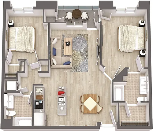 Floor plan B1