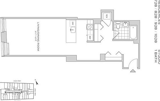 2nd image of 70 Pine St APT 828