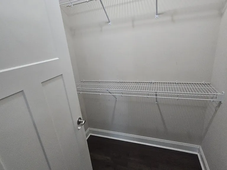 One of two primary suite closets