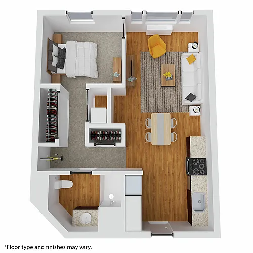 Floor plan A-9