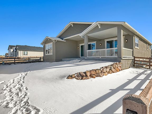 Optional covered rear patio.