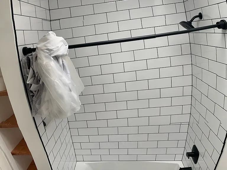 Newly remodeled bathroom