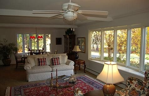 living room bay window