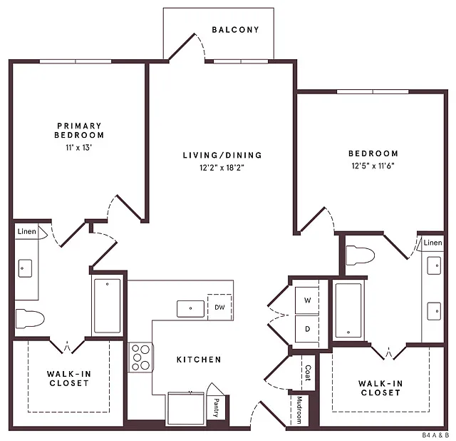 Floor plan B4