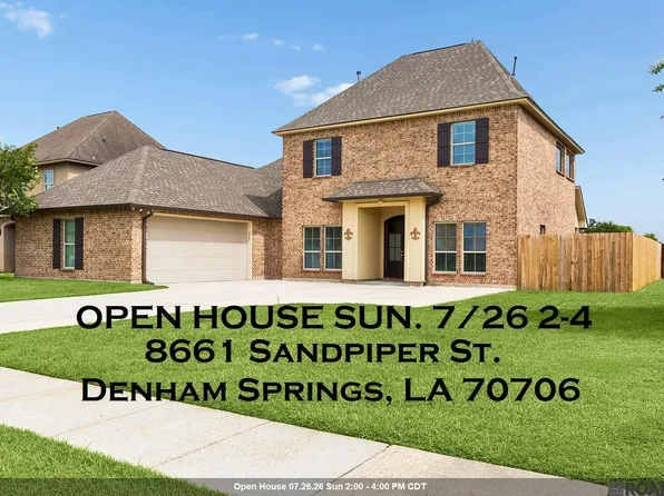 8661 Sandpiper St, Denham Springs, LA 70706