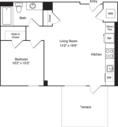 Floor plan A08