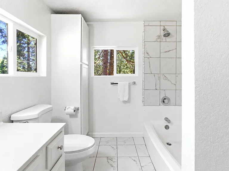Newly Tiled Bathroom