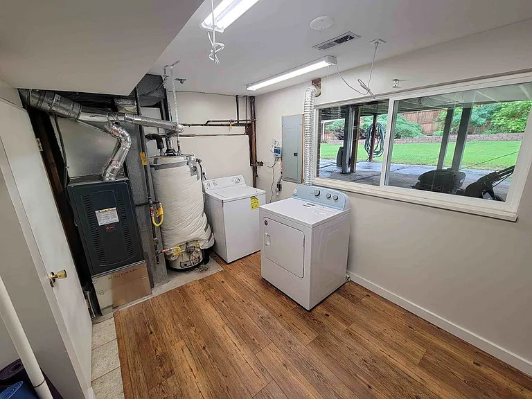 Laundry and Mechanical Room