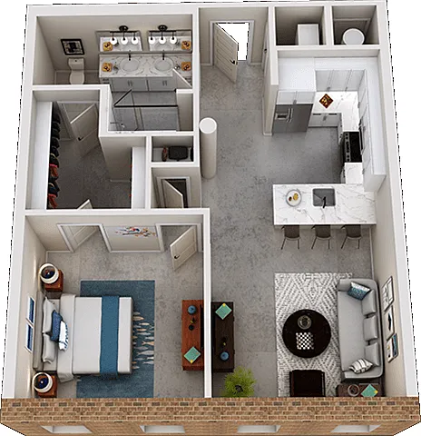 Floor plan A9A
