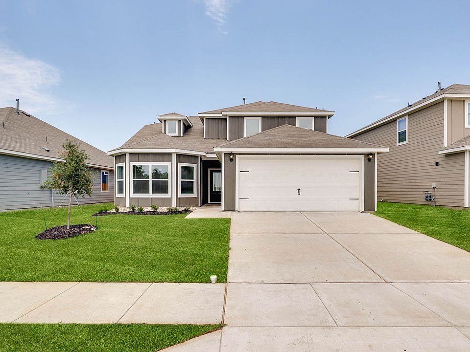 The Cypress is a beautiful two-story, siding home.