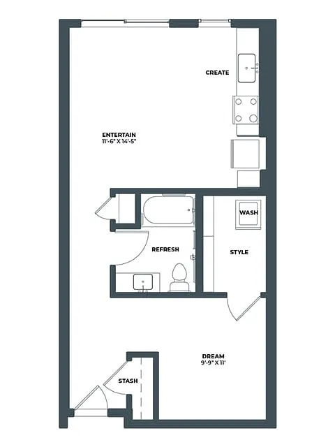 Floor plan 1A