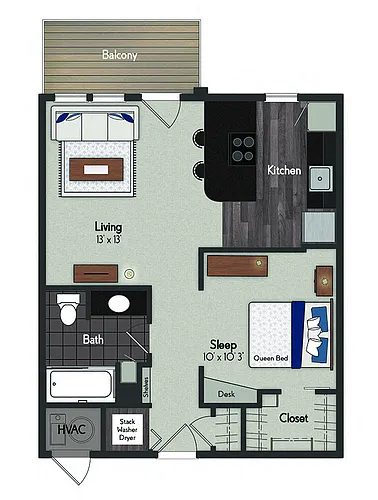 Floor plan Dayton