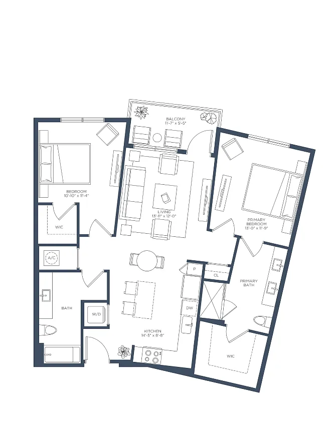Floor plan B8