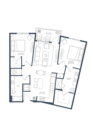 Floor plan B8