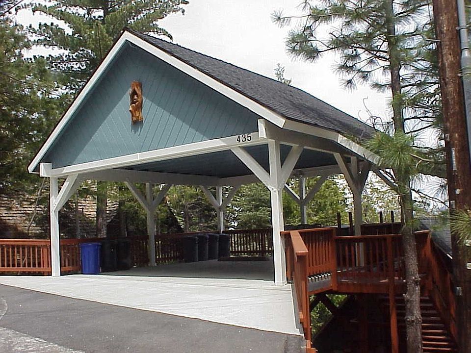 This is probably the best built carport on the mountain