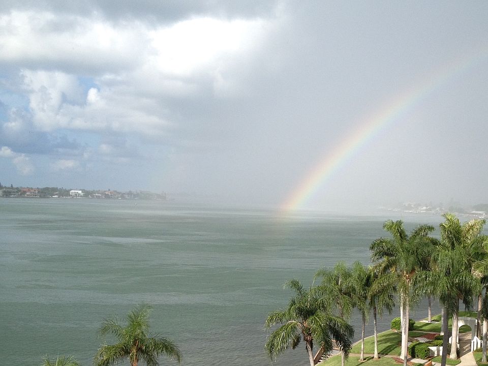 view from balcony