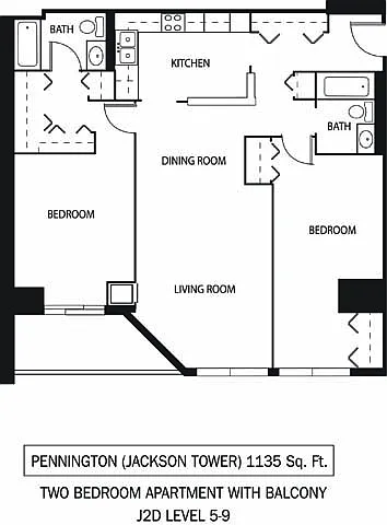 Floor plan Pennington
