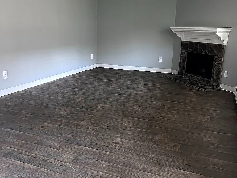 Renovated Living Room with Fireplace