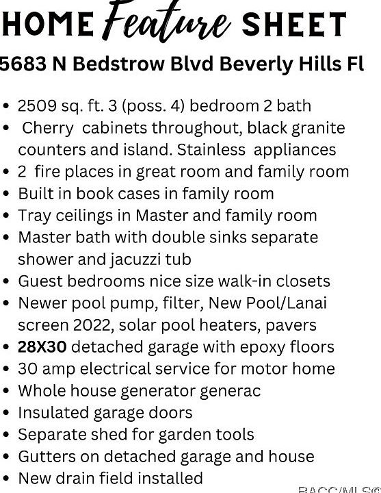 5683 N Bedstrow Blvd, Beverly Hills, FL 34465 Zillow