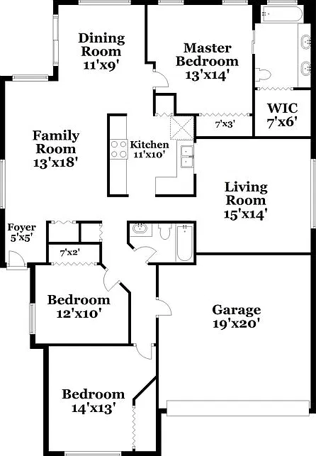 3 bed, 2.0 bath, 1614 sqft, $2,320 — Photo 2