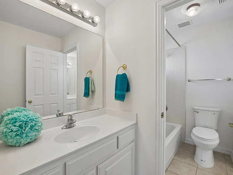 Jack and Jill Upstairs Bathroom Upstairs