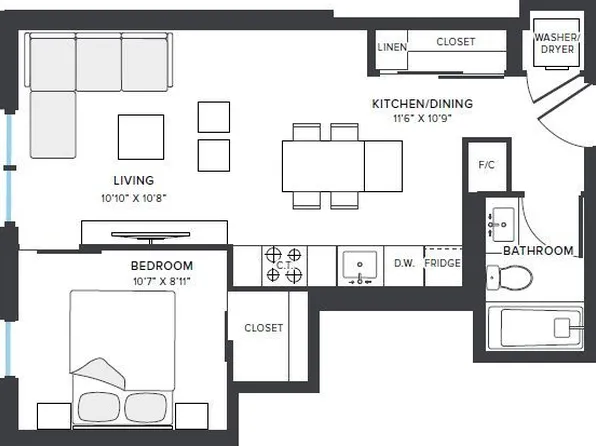 181 Mill St #1003, Toronto, ON M5A 1C8