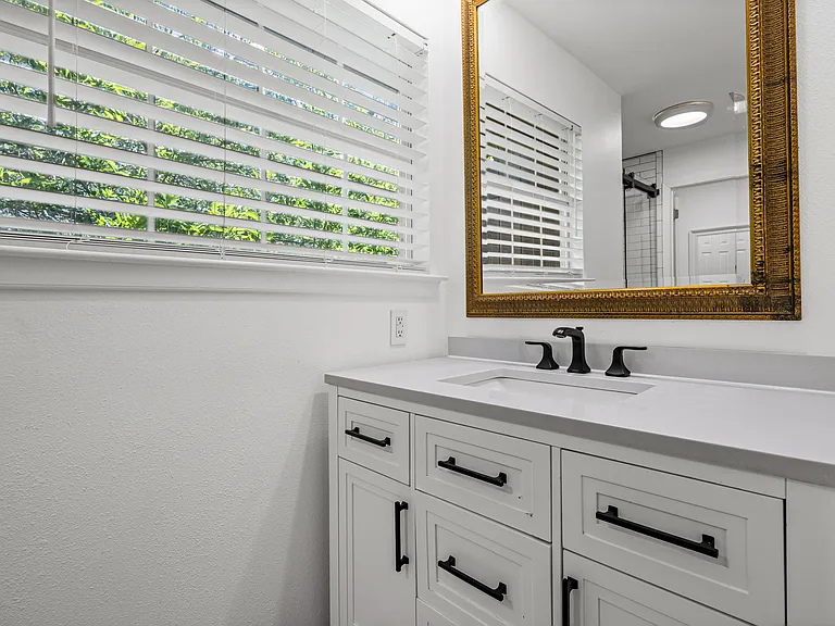 Primary bathroom upstairs.
