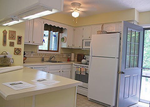Upper kitchen