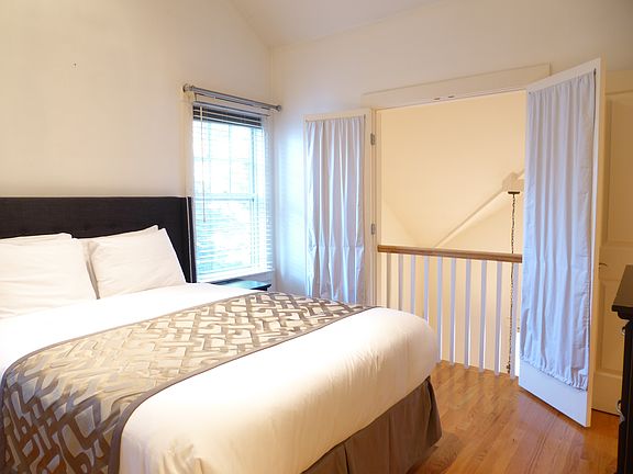 Master bedroom with luxurious mattress