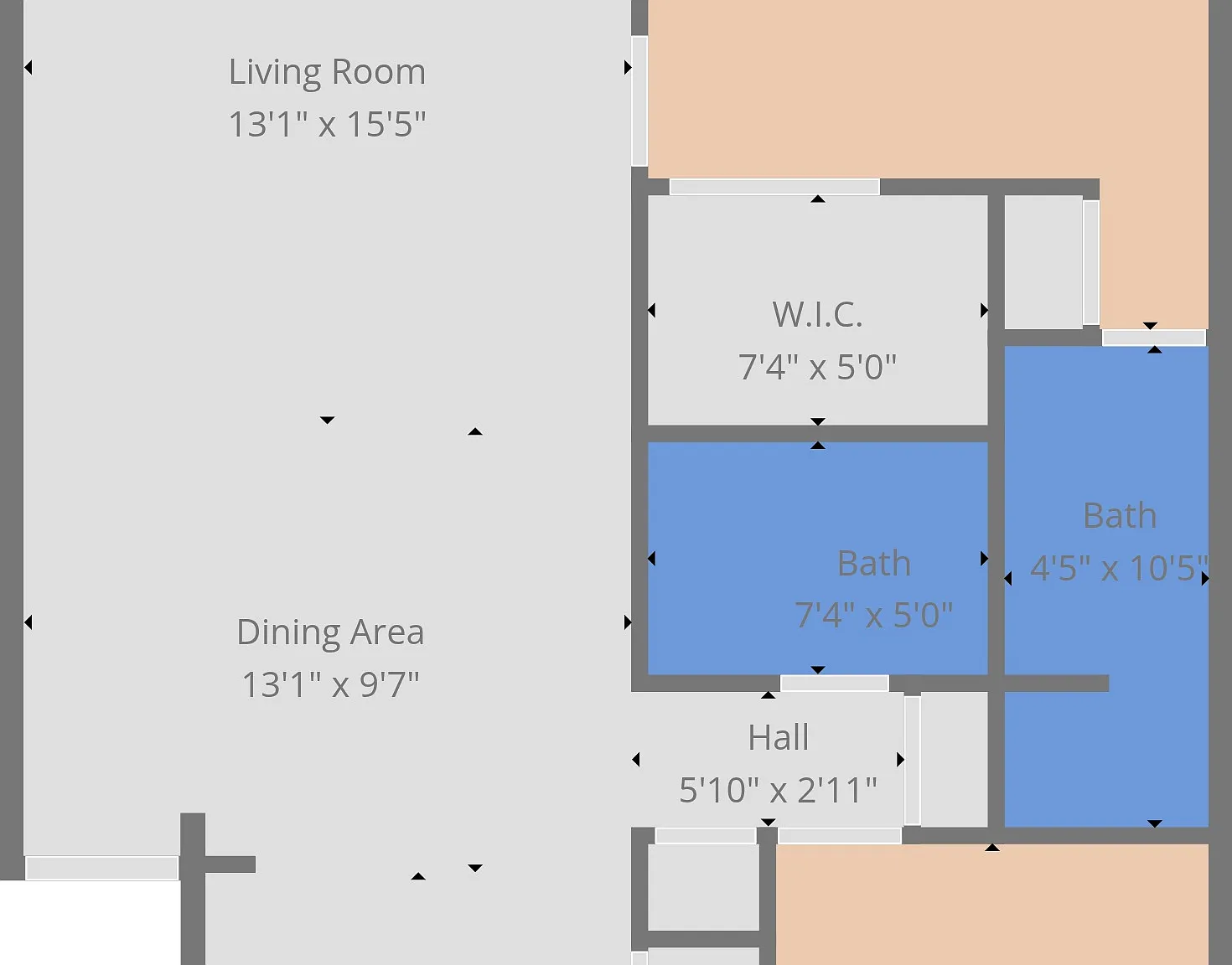 2 bed, 1054 sqft, $2,050 — Photo 4