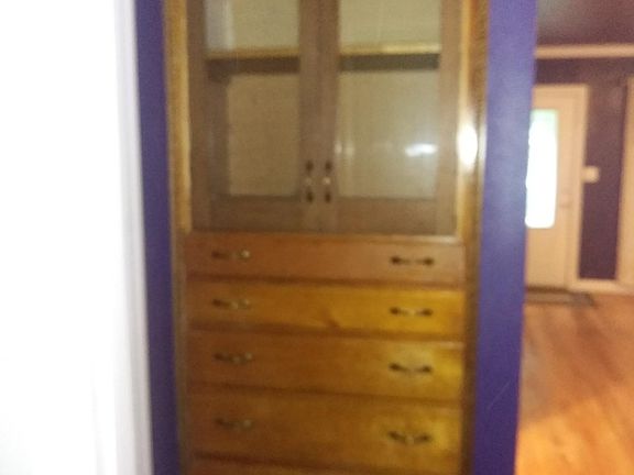 Built in china cabinet