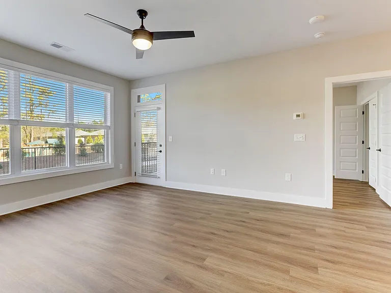 Living room in 2 bedroom unit