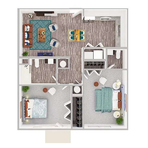 Floor plan Linville
