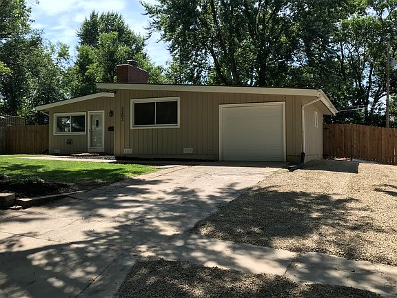 New gravel parking area