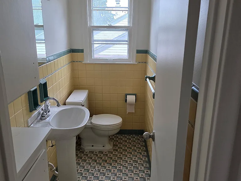 1/2 Bath on Main Floor