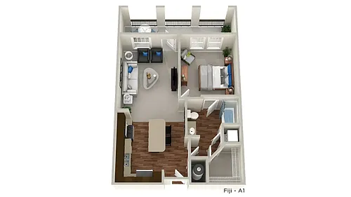 Floor plan Fiji