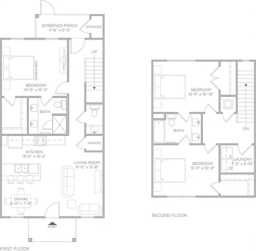 Floor plan Sandhill