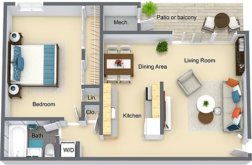 Floor plan Regency
