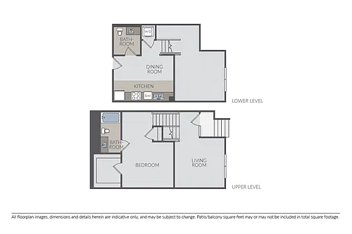 Floor plan Plan 1D Townhome