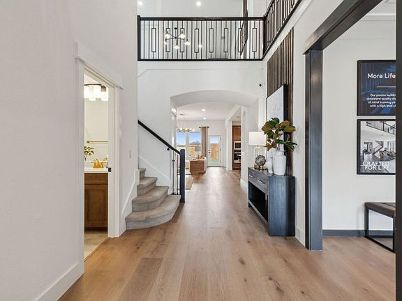 Welcoming entry into home