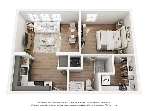 Floor plan Axis