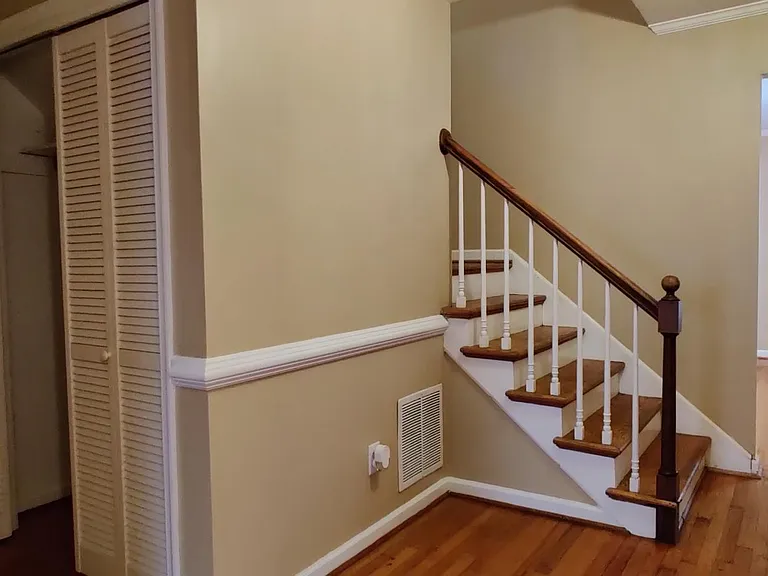 Entryway with hall closet