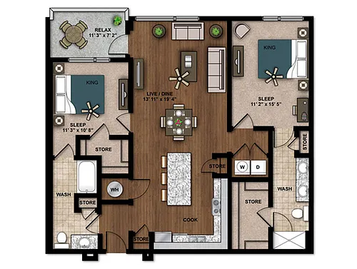 Floor plan Cadence