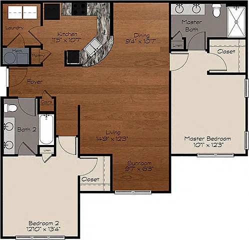 Floor plan B2S