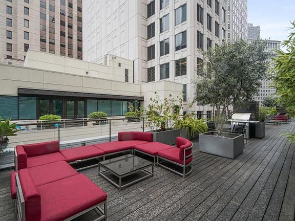 Rooftop with BBQ area