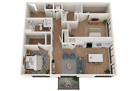 Floor plan B12