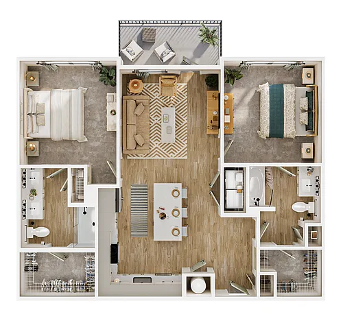 Floor plan B3