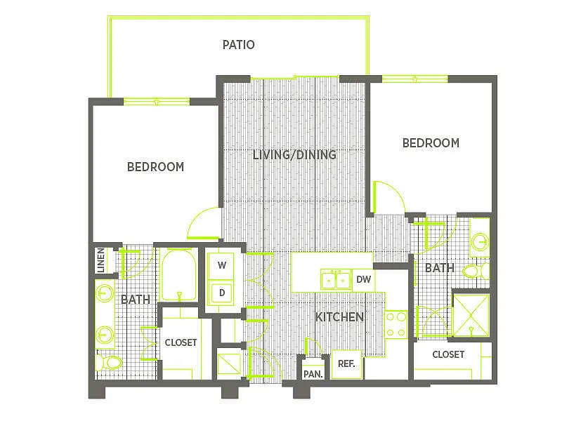 Floor plan B2