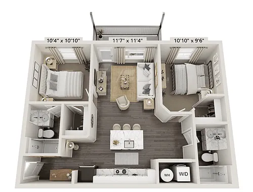 Floor plan Homestead